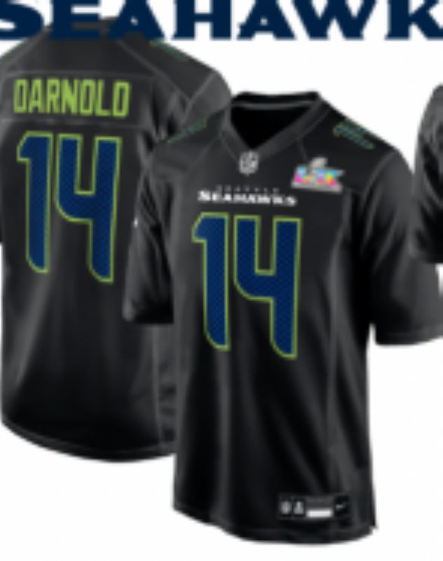 Men 2026 Seattle Seahawks #14 Darnold Black Nike Limited NFL Jersey 03->seattle seahawks->NFL Jersey